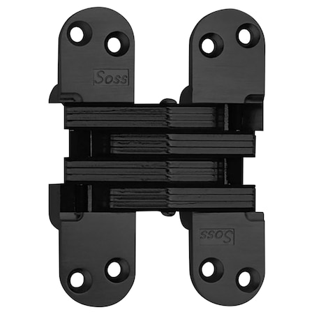 Soss Door Invisible Hinge, 2 in Door Thickness, US19 220US19